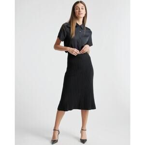 SPRING SALE!!!

QUINCE Black Mongolian Cashmere Midi Skirt NWT Size XS